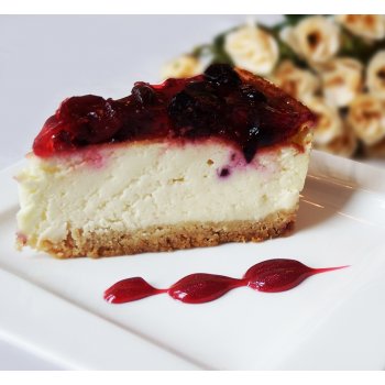 Chessecake cu fructe de padure